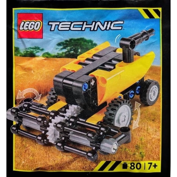 LEGO Technic Mini Ensemble : Moissonneuse-Batteuse Micro Ensemble (80 Pcs) 7 Ans et Plus