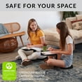 thumbnail image 4 of ECR4Kids The Surf - Portable Lap Desk, Laptop Stand and Writing Table, 10-Pack, Black, 4 of 6