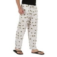 thumbnail image 3 of Inkmeso Bas Imprimé Pyjama en Coton pour Hommes Taille Élastique avec Poches, 3 of 7