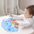 thumbnail image 6 of Baby Piano Toy 6 to 12 Months Trains Light Up Music Baby Toys for 6 9 12 18 Months Early Learning Educational Piano Keyboard Infant Toys Baby Girl Piano Toy Gift（Color random）, 6 of 7