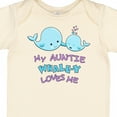 thumbnail image 4 of Inktastic My Auntie Whale-y Loves Me Boys or Girls Baby Bodysuit, 4 of 5