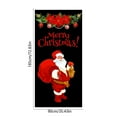 thumbnail image 3 of kladzum Merry Christmas Door Cover 72.8"x35.4" Printed Door Curtain Exquisite Background Door Covers Hanging Fabric Christmas Decorations Winter Holiday Gifts, 3 of 7