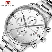 Vava Voom men's watch top fashion Luxurios original quartz movement multifunctional 3atm waterproof calendar men' wristwatches