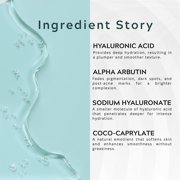 Gutaderme Alpha Arbutin + Hyaluronic Acid Serum for Face - Dark Spot Correction, Nourishing Elegance, Anti-Aging & Hydrating, Face Serum & Hylunaric Acid Moisturizer, 30ml/1fI.oz