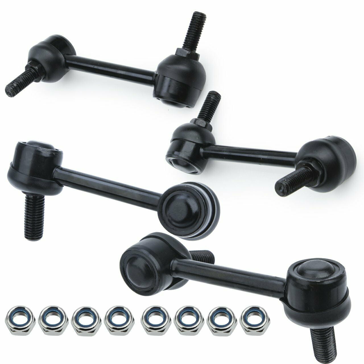 4pc Front and Rear Stabilizer Sway Bar End Links for 2004-2007 Chevy Trailblazer 