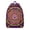 Black, variant on Paisley Inspired Travel Backpack for Women, Boho Chic Artistic Floral Pattern Daypack, Retro Ethnic Mandala School Bookbag