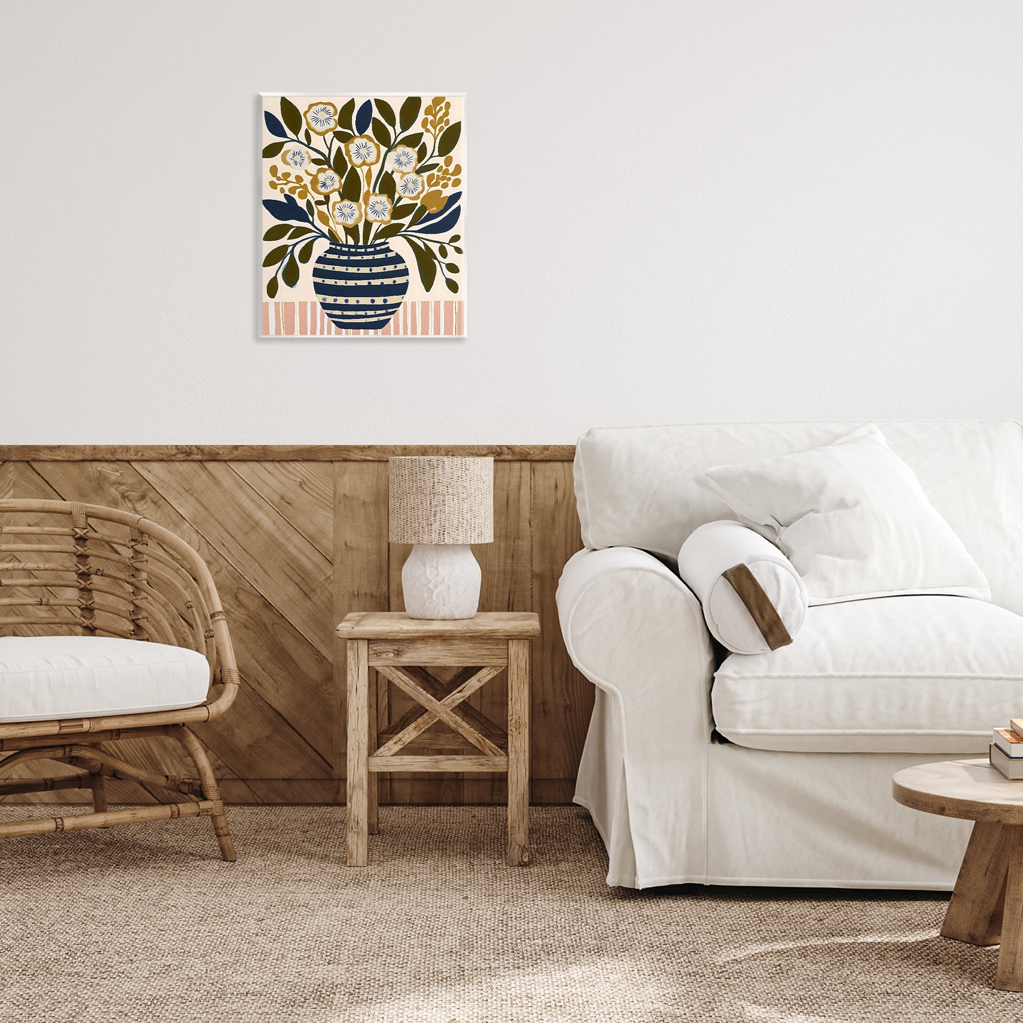 Stupell Industries Wild Bloom Boho Arrangement Wall Plaque Art, design by Creative Studio