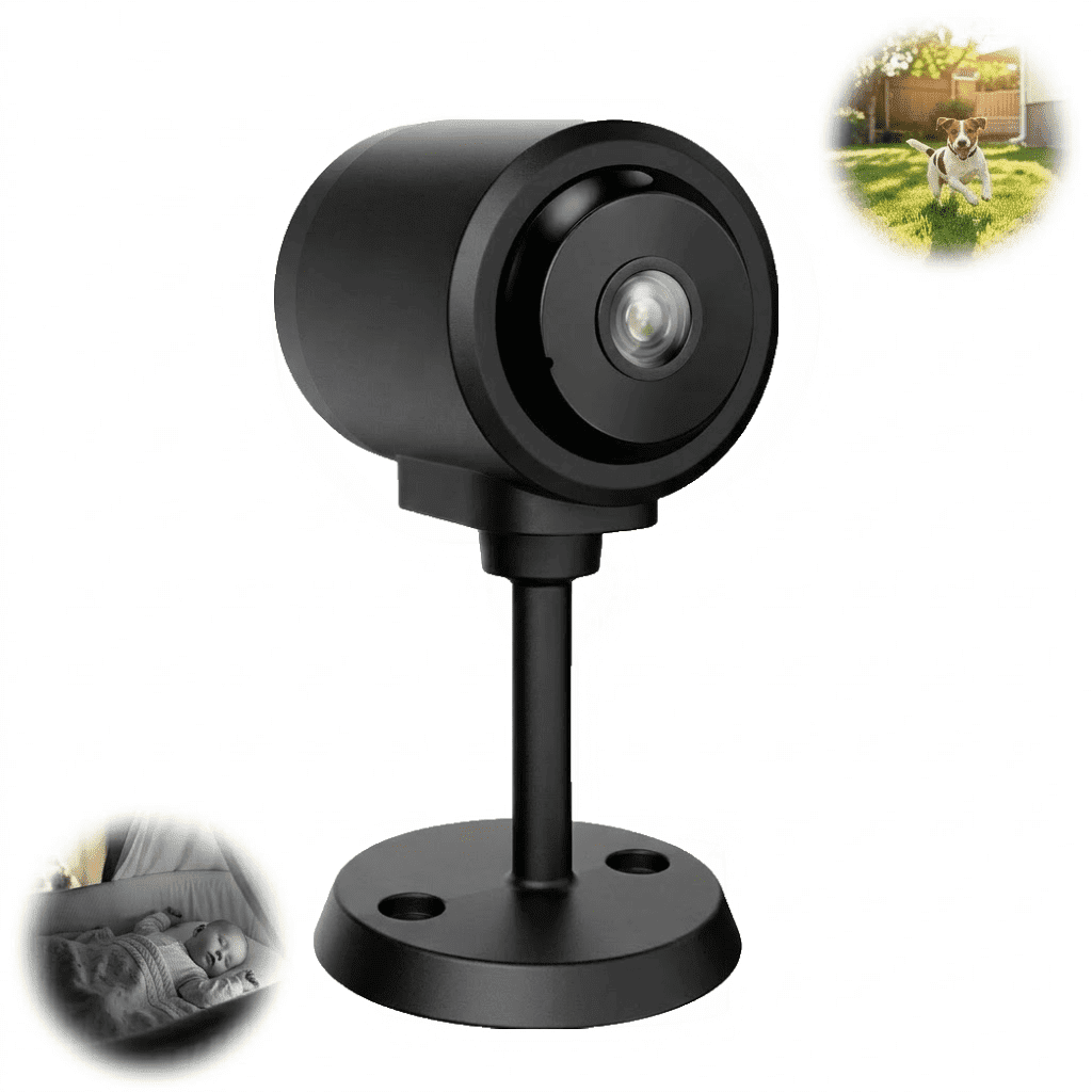 1080P Outdoor WiFi Security Camera, Waterproof Wireless Home Surveillance System, Dog Camera with Phone App, Night Vision & Motion Detection