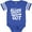 Football Blue and White, variant on Ain't No Daddy Like the One I Got- Father's Day for Kids Boys or Girls Baby Bodysuit