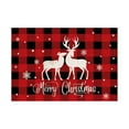 thumbnail image 5 of Christmas Placemats, Table Mats for Christmas, Holiday Dining and Family Gatherings Festive Decorations, Set Of 4 Easy Clean Vinyl Christmas Table Mats for Home Living Room Kitchen Decor, 5 of 8