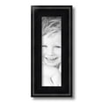 thumbnail image 2 of ArtToFrames 4" x 13" Matte Black with Beads Picture Frame, 4x13 inch Black Wood Poster Frame (WOM-4065), 2 of 8