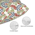 thumbnail image 3 of KLL Paisley Floral 5 Pillow Covers Envelope Closure,Super Soft and Cozy Fuzzy Fleece Pillow Case Cover (No pillow core）, 3 of 5