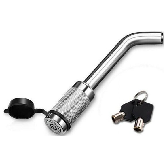 Trailer Hitch Lock 5/8" Aluminum Hitch Pin with Keys for Heavy Duty Tow Locking