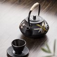 thumbnail image 2 of Tetera Japonesa De Hierro De 600 Ml Hecha A Mano Con Diseño De Flor De Ciruelo Elegante Y Exquisita Tetera De Calentamiento Rápido Hermosa Tetera Con Filtro De Acero Inoxidable Para Cocina Y Hogar Kearding HA021743-00, 2 of 6