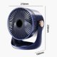 thumbnail image 5 of Silents Punch Free Wall-mounted Desktop Fan Long Battery Life Rechargeable Fan for Bedroom Home, 5 of 5