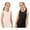 Black+ Pink, variant on GYRATEDREAM 2 Pack Girls Athletic Tank Tops Dry Fit Active Performance Sleeveless Shirts 5-12 Years