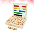 thumbnail image 4 of LOVEVER Wooden Early Childhood Education Toys Number Learning Cognitive Building Blocks Counting Frame Calculation Math Arithmetic, 4 of 5