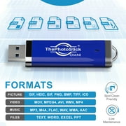 ThePhotoStick Omni 256GB – Photo and Video Backup, Memory Stick, Flash Drive