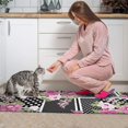 thumbnail image 3 of Pioneer Flower Floral Print Pattern Kitchen Rugs Sets Of 2,Anti Fatigue Kitchen Mat Rugs Non Slip Washable,Decorative Kitchen Floor Mats for Kitchen,Sink,Laundry,17"x30"+17"x47", 3 of 7
