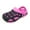 Black Fuchsia Soft, variant on Boys Lightweight Clogs Slip On Garden Shoes Breathable EVA Kids Shoes for Beach Pool and Outdoor Play