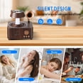 thumbnail image 4 of PartyKindom Retro Record Player Style Oil Diffuser with Cool Mist for Home and Office, 4 of 7