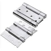 BTMB 4 Inch Stainless Steel Ball Bearing Heavy Duty Double Action Spring Hinges 1 Pair
