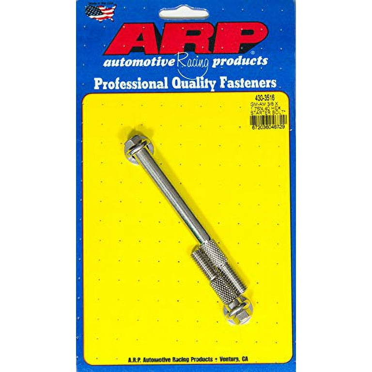 ARP S/S Starter 6pt Bolt Kit 3/8-16 x 4.400 UHL ARP S/S Starter 6pt Bolt Kit 3/8-16 x 4.400 UHL