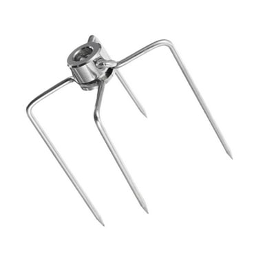 Universal Rotisserie Spit Fork Grill Rotisserie Meat Fork Barbecue Accessories