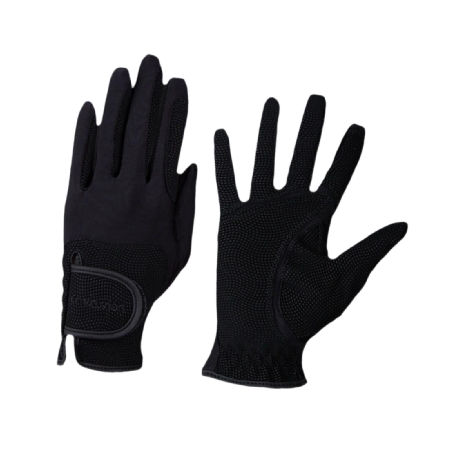 Wswqop Horse Riding Gloves Equestrian Gloves Men Women Adults Elastic Nonslip Horseback XL