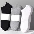 thumbnail image 6 of 10 Pairs Breathable Everyday Socks Not Irritating Toe Seam Elastic Arch Support Nonslip Grip For Walking Running Errands, 6 of 8