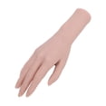 thumbnail image 1 of Mano Femenina De Silicona Realista, Mano Falsa, Mano De Maniquí Femenina De Silicona Y Flexible Para Exhibición De Joyas, Práctica De Arte De Uñas, Accesorios De, 1 of 7