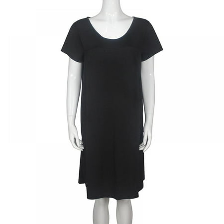 

Xmarks Nursing Gown 3 in 1 Delivery/Labor/Nursing Nightgown Women Maternity Hospital Gown Button Breastfeeding Sleepwear Black L