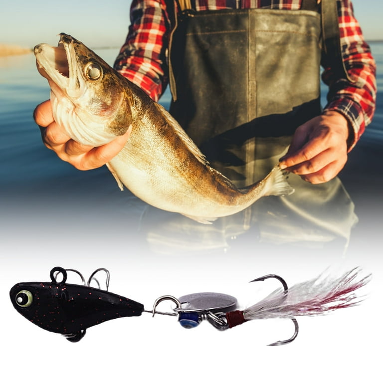 Happy Date 14g Fishing Lures Spinnerbait for Bass Trout Salmon