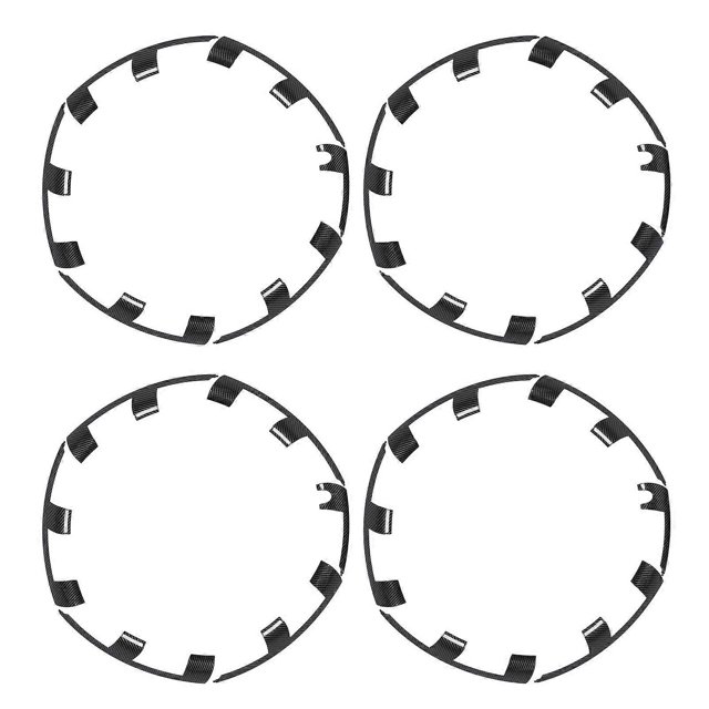 21 Inch Wheel Rim Protector Guard Scratch Resistant Hubcap Rim Patch Replacement for Performance 2021 to 2023