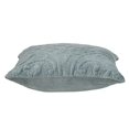 thumbnail image 3 of Parkland Collection PILL21338P Cristal Transitional Gray & Sea Foam Square Throw Pillow, 3 of 3