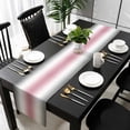 thumbnail image 3 of Pink Grey White Table Runner 36 Inches Long, Farmhouse Ombre Color Modern Simple Kitchen Coffee Dining Table Decoration for Home Party Birthday Wedding Home Decor 13x36 Inches, 3 of 8