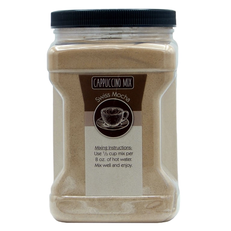 Swiss Mocha Cappuccino Mix - 3 Lb Tub - Walmart.com