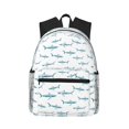 thumbnail image 1 of Balery Cute Shark Mochila para Mujeres y Hombres, Mochila Ligera Casual para Viajes, Mochila Clásica Básica para la Universidad, 1 of 6