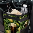 thumbnail image 6 of Saint Patrick's Day Foldable, with Lid, Leak-Proof, Hanging Storage Bag Car Trash Can Garbage Bin, 6 of 6