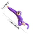 thumbnail image 3 of Tong Long Arm Monkey Stuffed Animal Soft Huggable For Kids Cute Design Perfect For Children Toddlers Birthday, 3 of 6