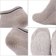 thumbnail image 5 of 6 pair Grip Yoga Pilates Socks Non Slip Barre Anti Athletic Socks with Grips for Women, 5 of 5