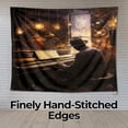 thumbnail image 6 of Soul Music Nostalgia Wall Tapestry for Bedroom by DC | African American Tapestry Wall Hanging & Aesthetic Decor for Dorm, Living Room, Picnic & Home | 30"x40", 6 of 7