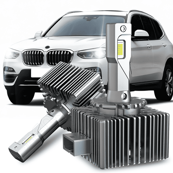 D1S LED Headlights Bulb for BMW X3 HID High Low Beam Light Replacement Kit