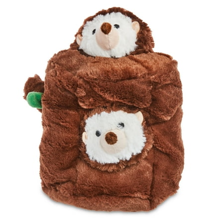 Vibrant Life Cozy Buddy Hide-and-Seek Plush Dog Toy, Hedgehogs