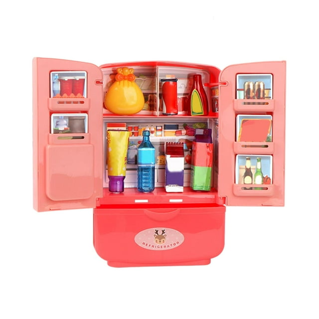 Kitchen Toys Refrigerator Mini