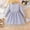 Purple-07, variant on LIBRCLO Kids Girls Dresses, Long Flutter Sleeve Midi Casual Clothes for Spring Fall Holiday Birthday Party Dresses 7-8