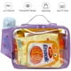 thumbnail image 5 of Lonchera FlowFly, bolsa blanda aislante, pequeña, transparente, violeta, 5 of 7