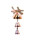 thumbnail image 1 of Adornos colgantes navideños FloreceBien, colgadores de puerta con cascabeles, campana navideña para colgar en la puerta con lazo de cinta, 1 of 5