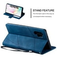thumbnail image 3 of Dteck Case For Samsung Galaxy Note 10 Plus(6.8 inch), Luxury Magnetic Leather Card Holder Wallet Case Hybrid Protective Stand Shockproof Cover ,Blue, 3 of 5