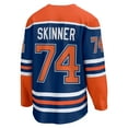 thumbnail image 3 of Men's Fanatics Stuart Skinner Royal Edmonton Oilers Home Breakaway Player Jersey, 3 of 3